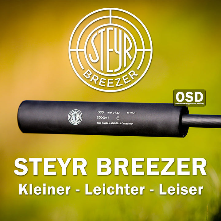 STEYR Schalldämpfer Breezer OSD II